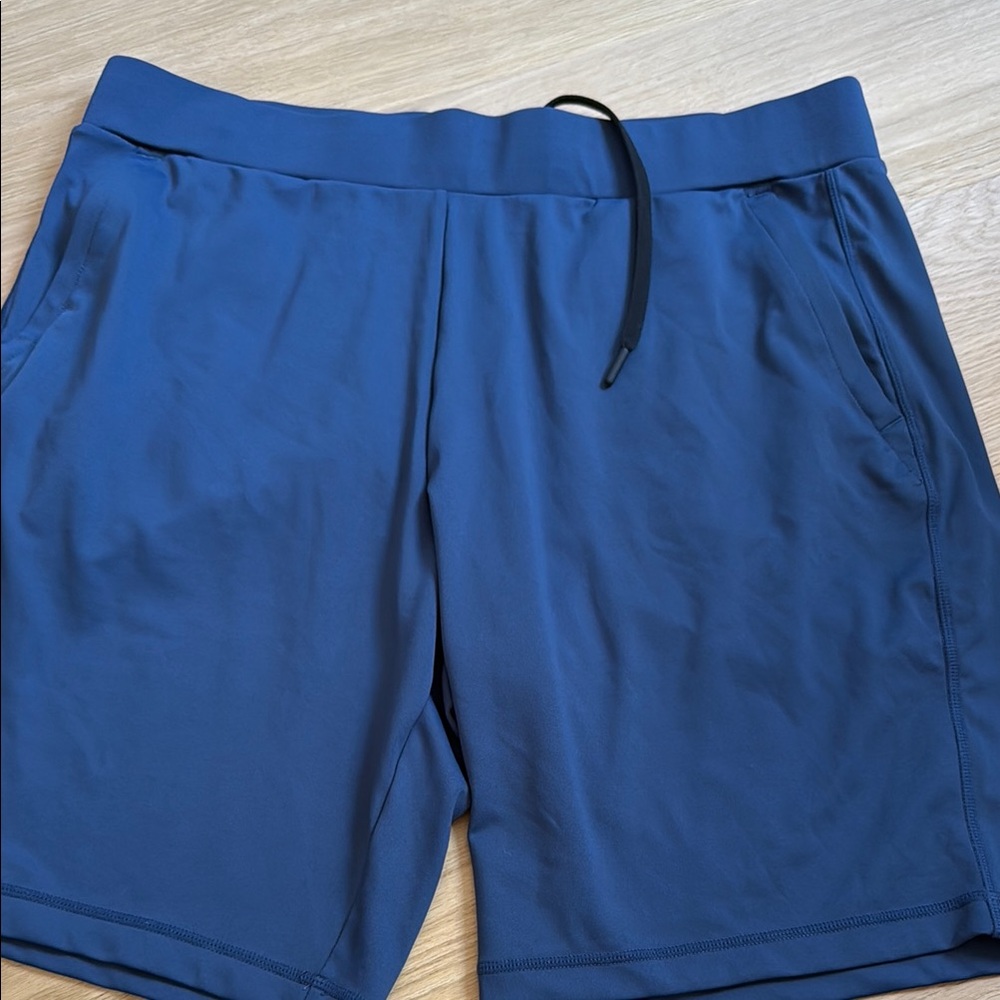 Men's Blue Athletic Shorts